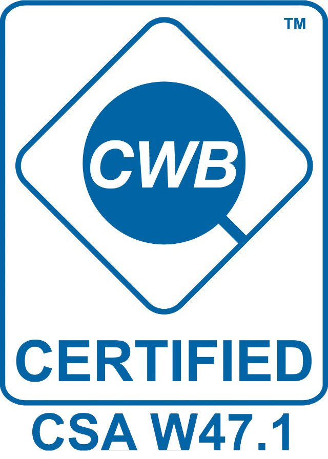 CWB Certified - CSA W47.1